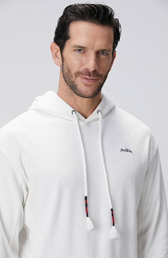 Kırık Beyaz Sweatshirt