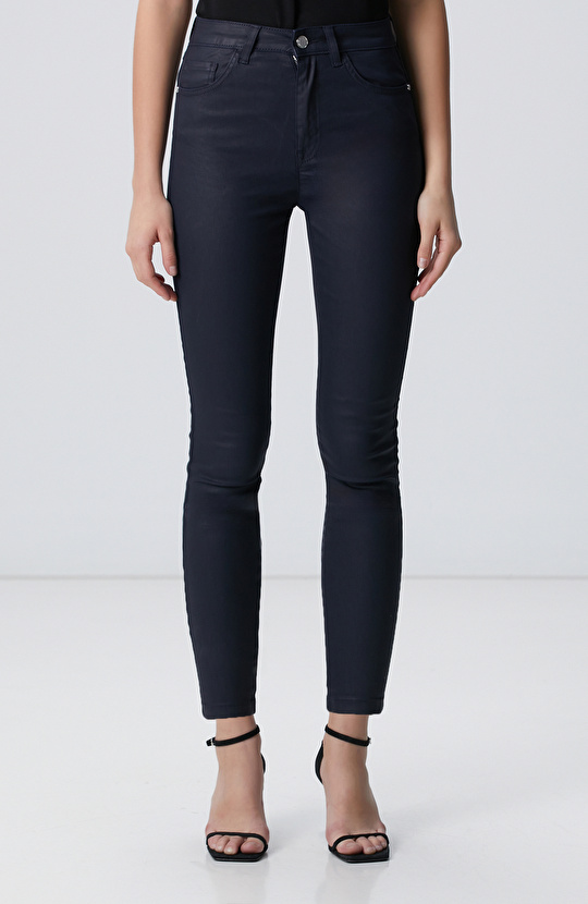 Lacivert Denim Pantolon