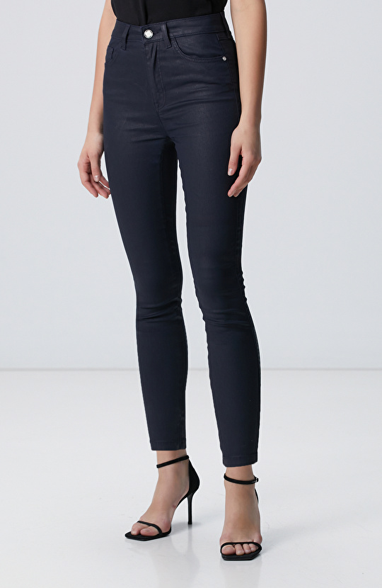 Lacivert Denim Pantolon