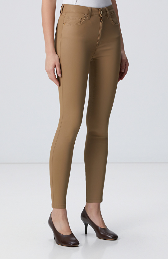 Camel Denim Pantolon