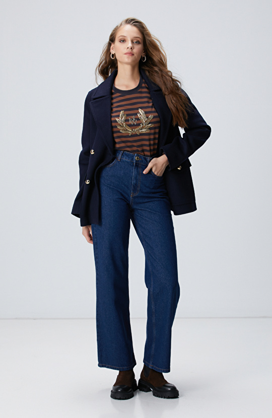 İndigo Denim Pantolon