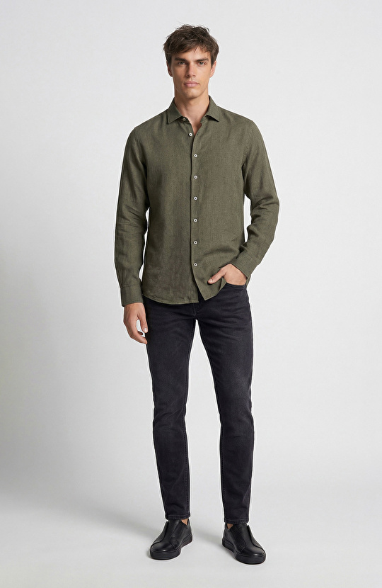 Antrasit Denim Pantolon