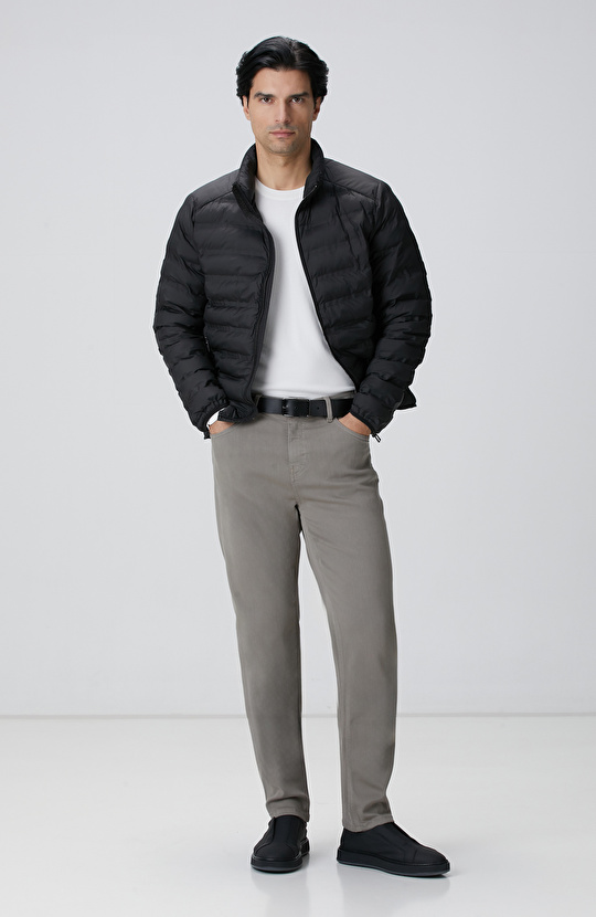 Açık Haki Denim Pantolon