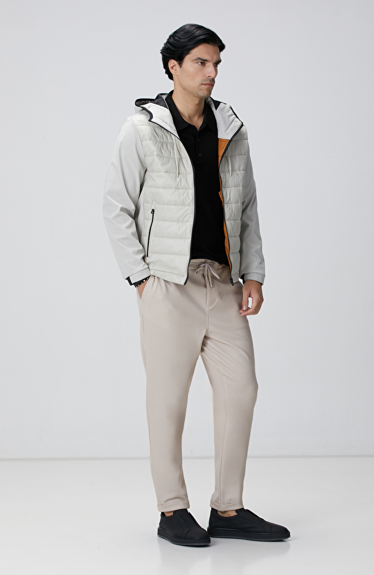 Siyah Polo Yaka Triko Kazak