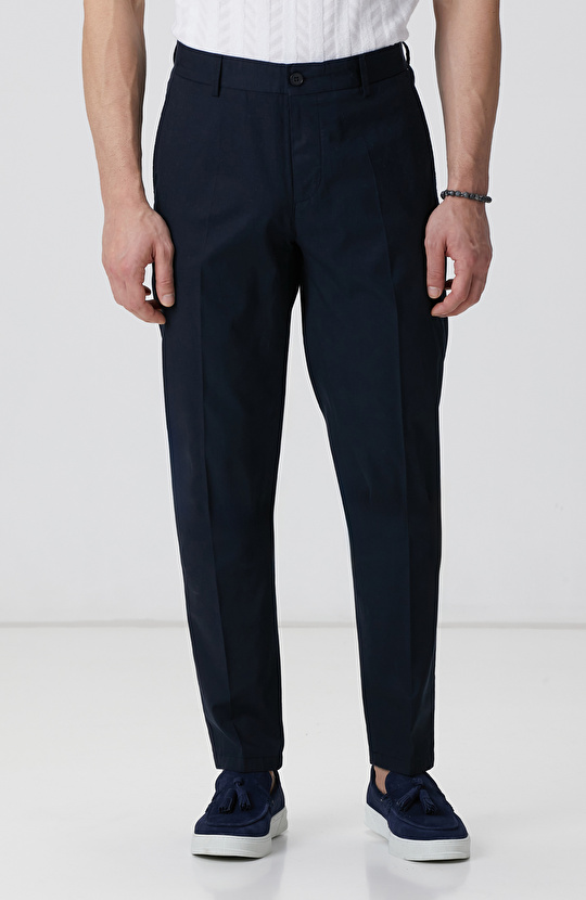 Lacivert Chino Pantolon