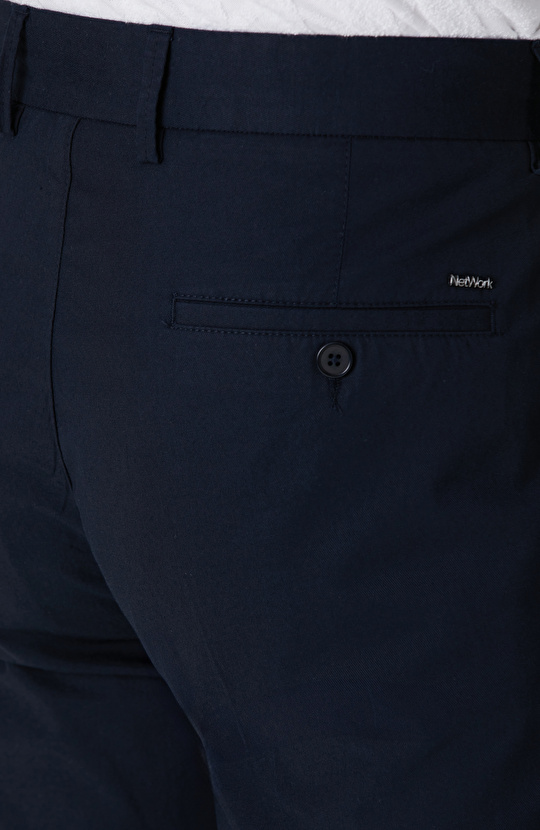 Lacivert Chino Pantolon