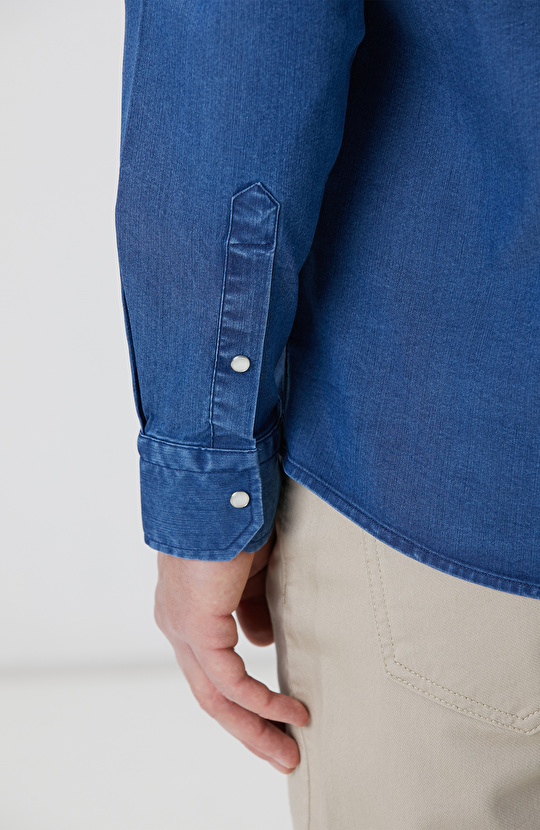 Antrasit Non-Denim Gömlek