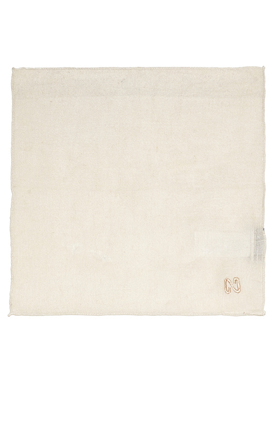 Krem Keten Karışımlı Mendil