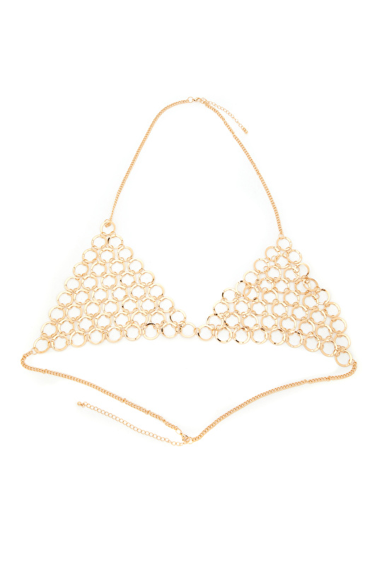 Gold Kadın Vücut Aksesuarı