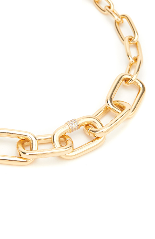 Gold Rengi Kadın Kolye