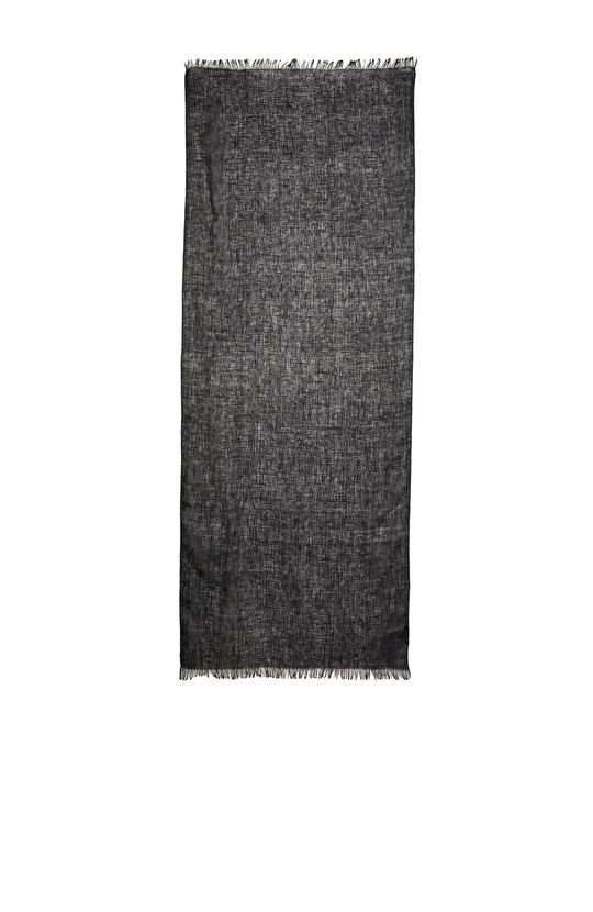 Siyah Erkek Keten Şal