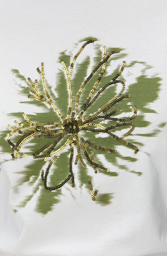 N-Tech Kırık Beyaz T-shirt