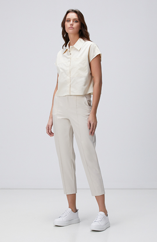 Kırık Beyaz N-Tech Gömlek