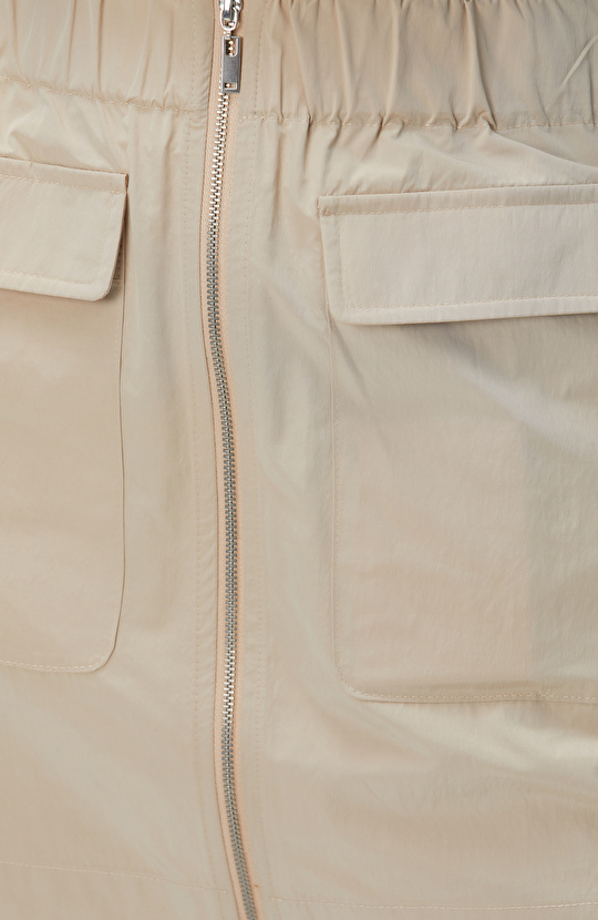 N-Tech Bej Mini Etek