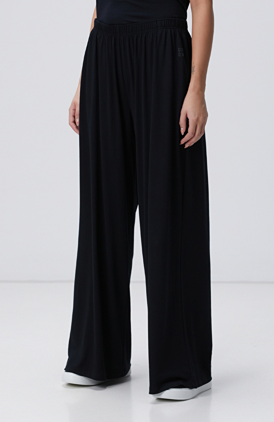 N-Tech Siyah Modal Karışımlı Eşofman Altı