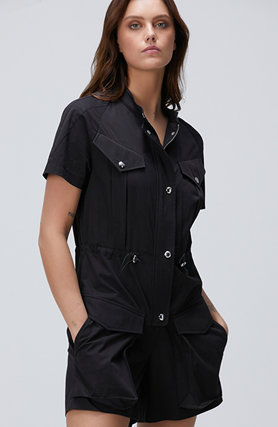 N-Tech Siyah Mini Tulum