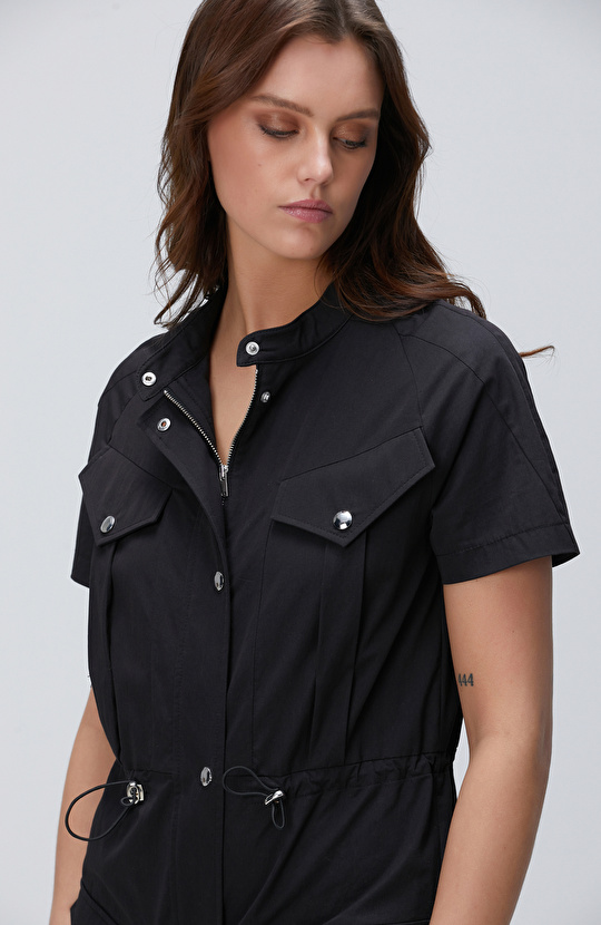 N-Tech Siyah Mini Tulum