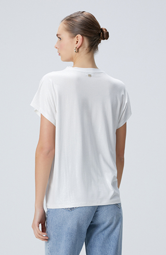 Kırık Beyaz T-shirt