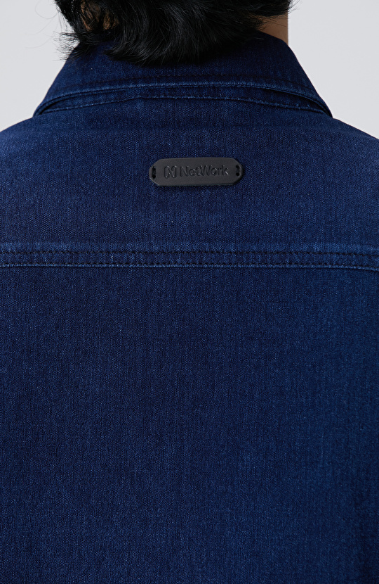 İndigo Denim Gömlek