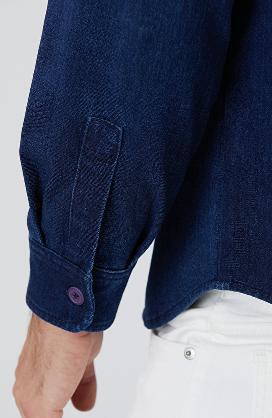 İndigo Denim Gömlek