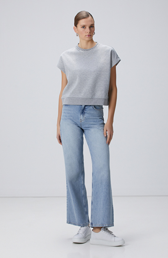 Gri Melanj SweaTshirt