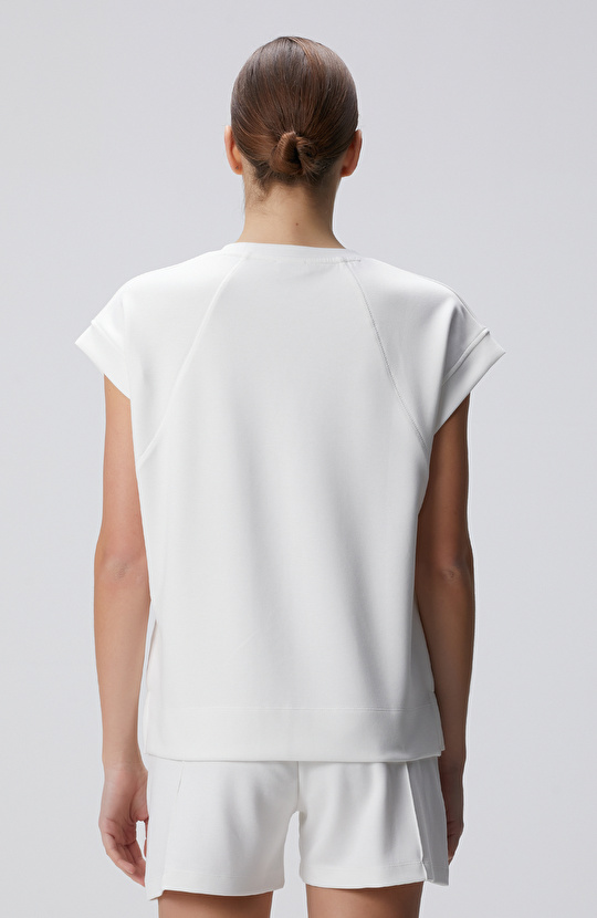 Kırık Beyaz Sweatshirt