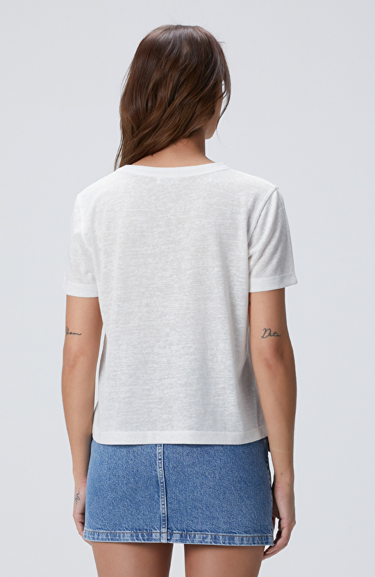 Kırık Beyaz T-shirt