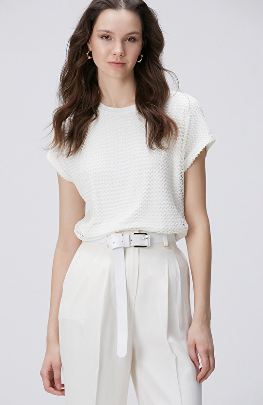 Kırık Beyaz T-shirt