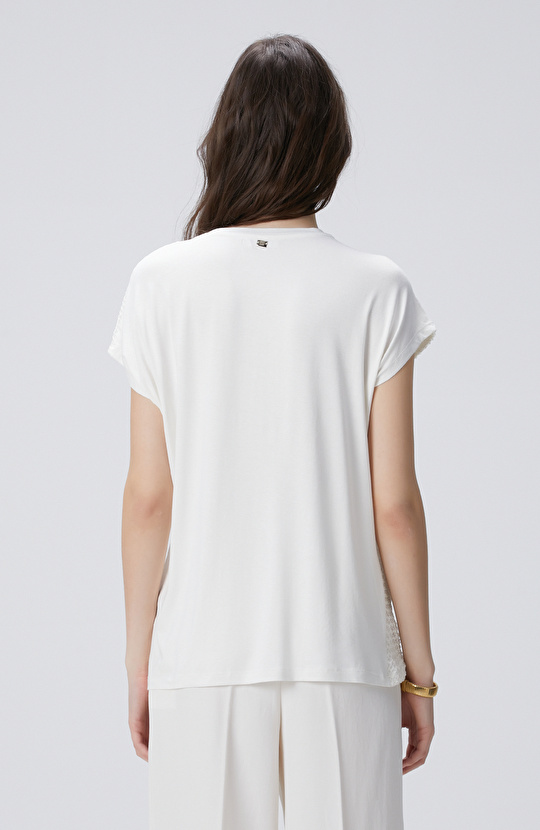 Kırık Beyaz T-shirt