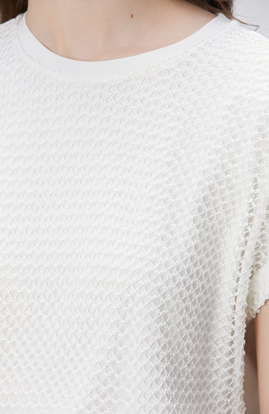 Kırık Beyaz T-shirt