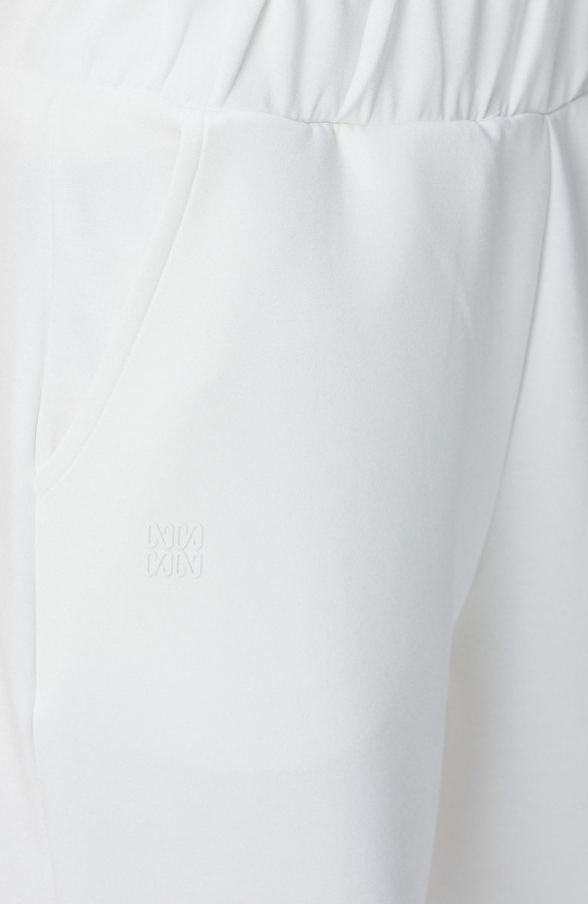 Kırık Beyaz Eşofman Altı