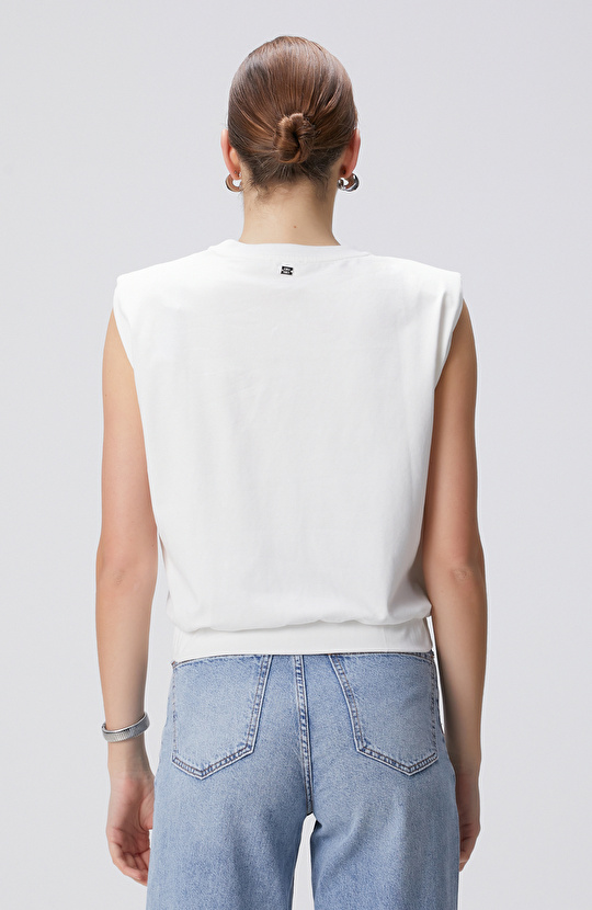 Kırık Beyaz T-shirt