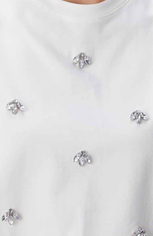 Kırık Beyaz T-shirt