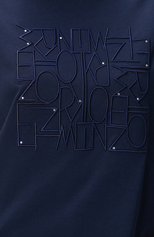 Lacivert T-shirt