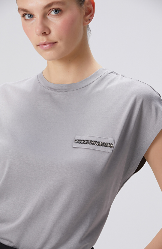 Gri T-shirt