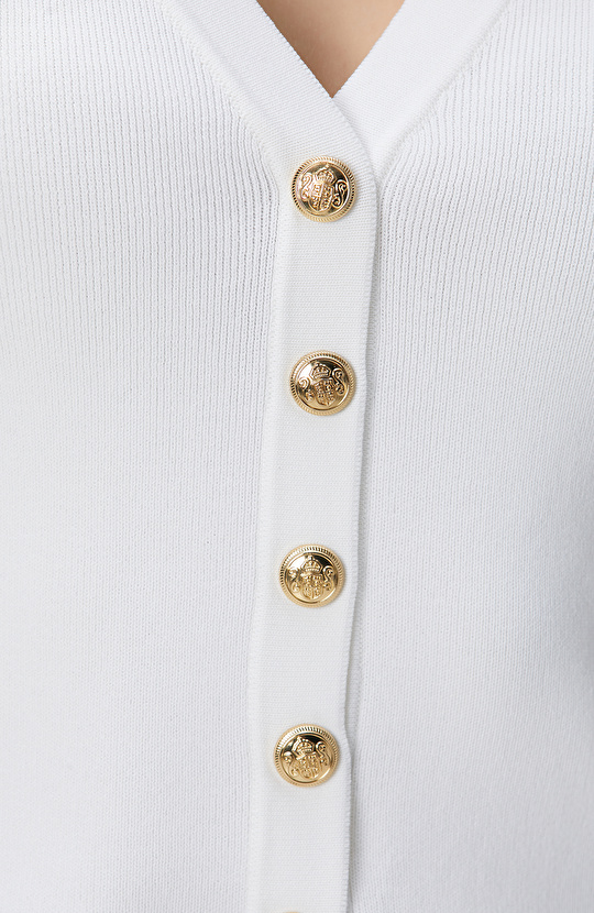 Kırıkbeyaz  Triko Ceket