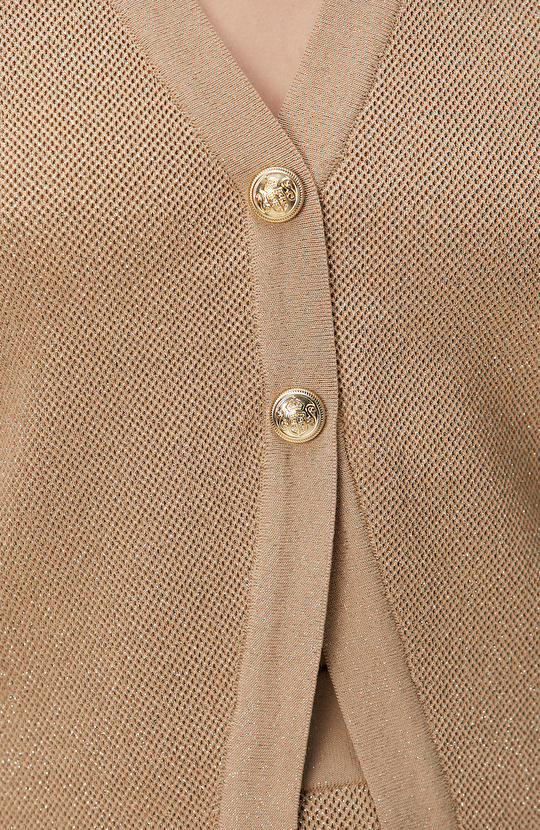 Limited Bej Triko Yelek