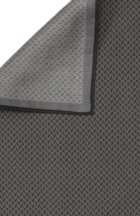 Antrasit İpek Poşet Mendil