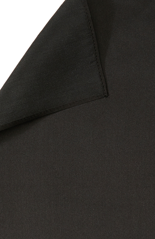 Siyah İpek Poşet Mendil