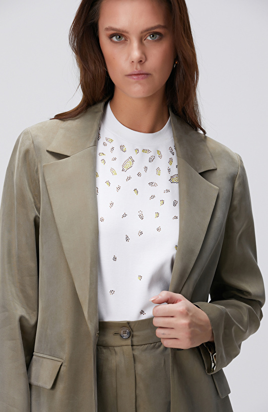 Haki Blazer Ceket