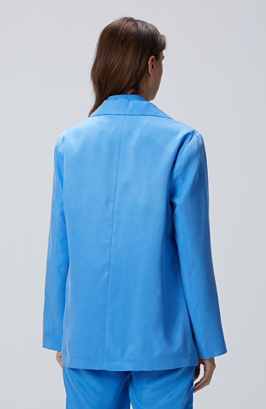 Mavi Blazer Ceket