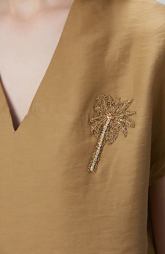 Limited  Yağ Yeşili  Bluz