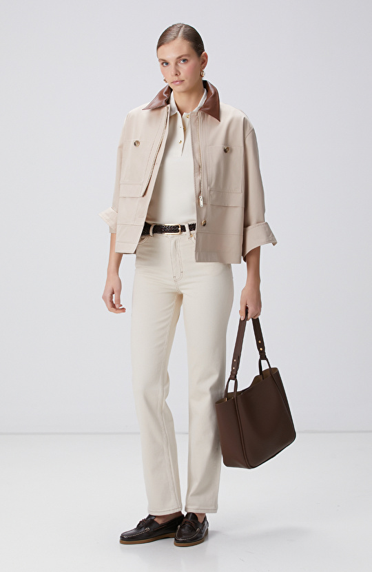 Kırık Beyaz T-shirt