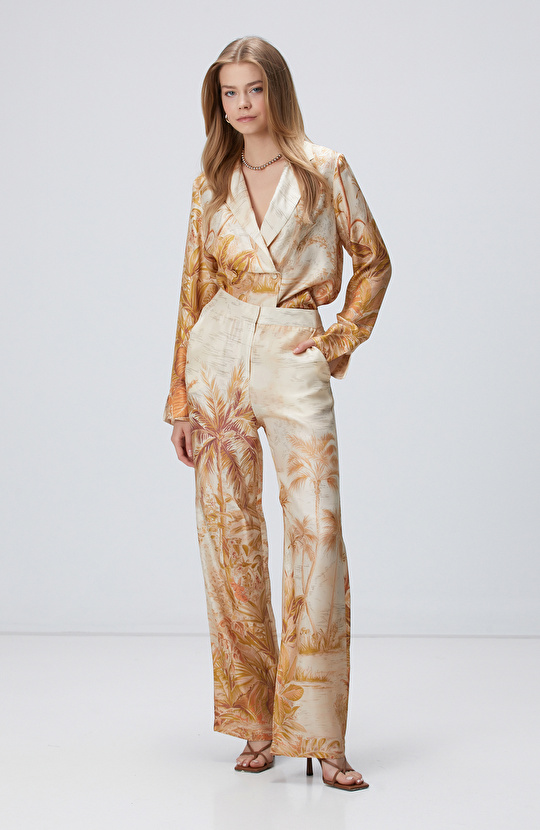 Limited Sarı Pantolon