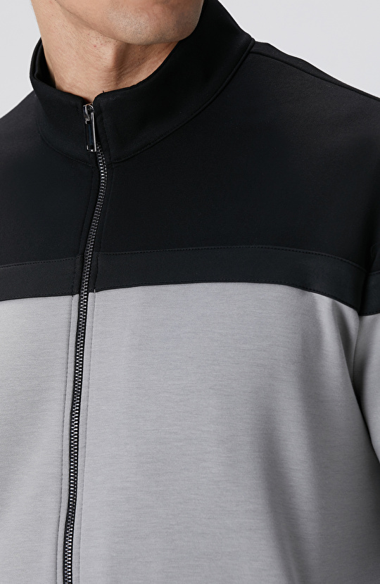 Siyah Gri Sweatshirt