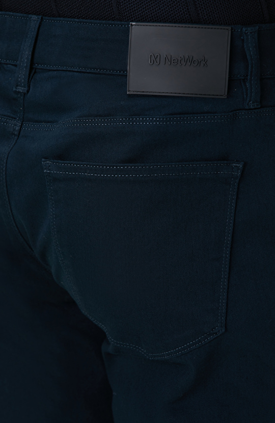 Lacivert Casual Pantolon