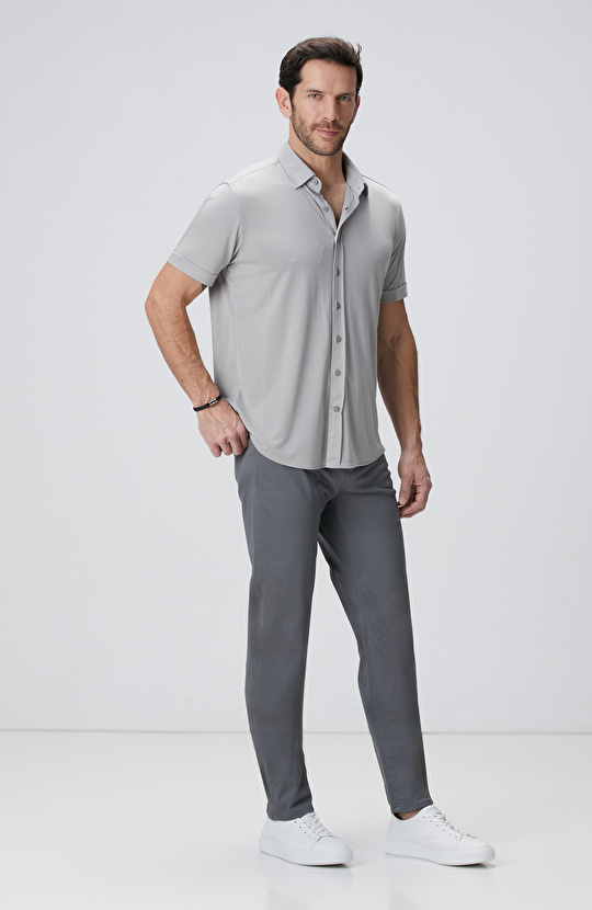 Gri Casual Pantolon Gri Casual Pantolon