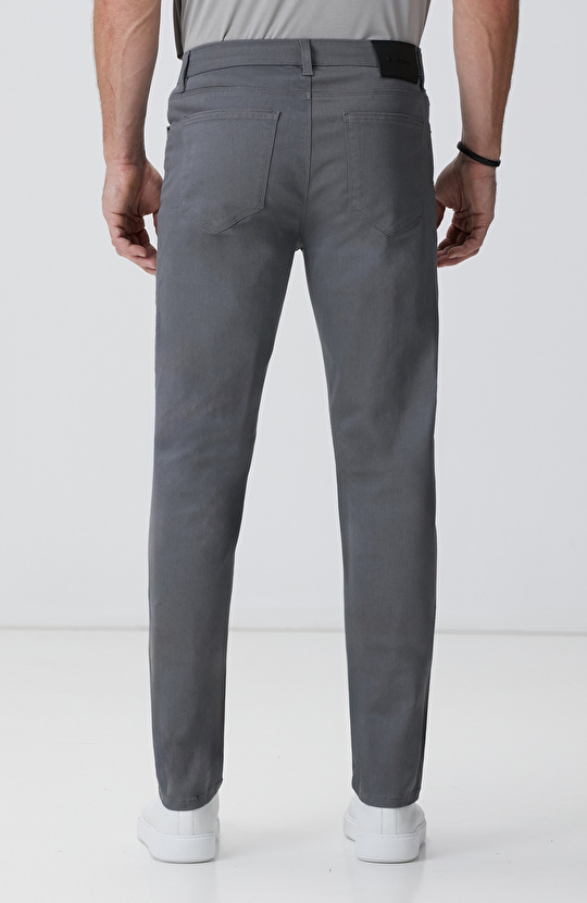 Gri Casual Pantolon