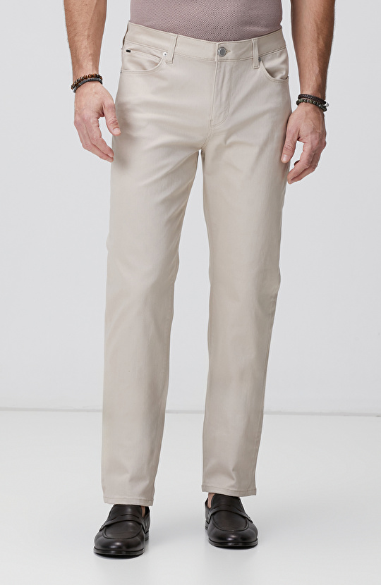 Bej Casual Pantolon