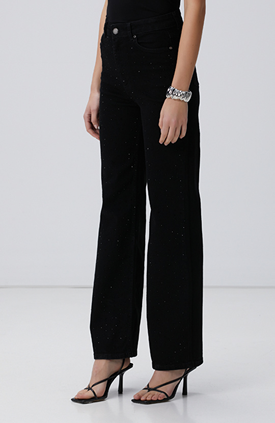 Siyah Denim Pantolon